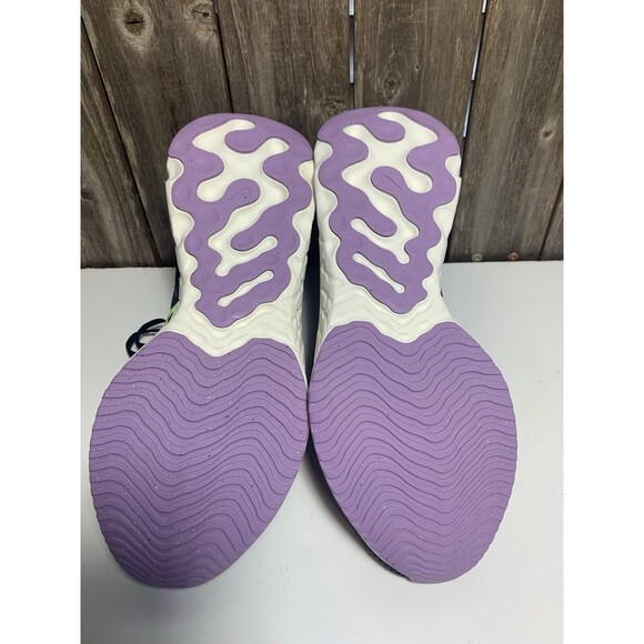 Nike React Miler 3 Anthracite Ghost Green 2022 Athletic Shoe Men's Size 7.5 - Picture 8 of 10